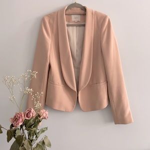 NEW LOFT Peach/Blush Blazer, Small